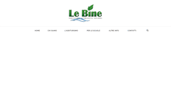 Desktop Screenshot of lebine.it